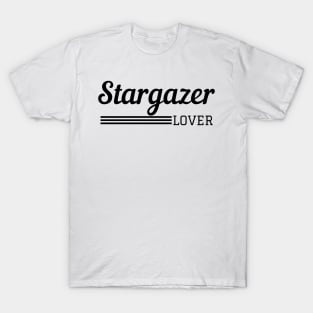 Stargazer Lover Simple Design T-Shirt